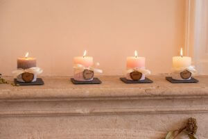 rituel des bougies pour cérémonie laïque