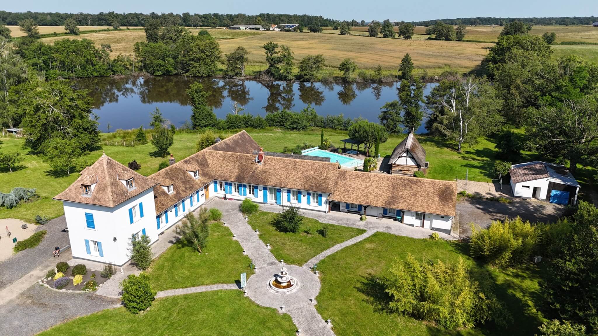 Domaine La Maison du Lac, lieu de réception dans l'Allier